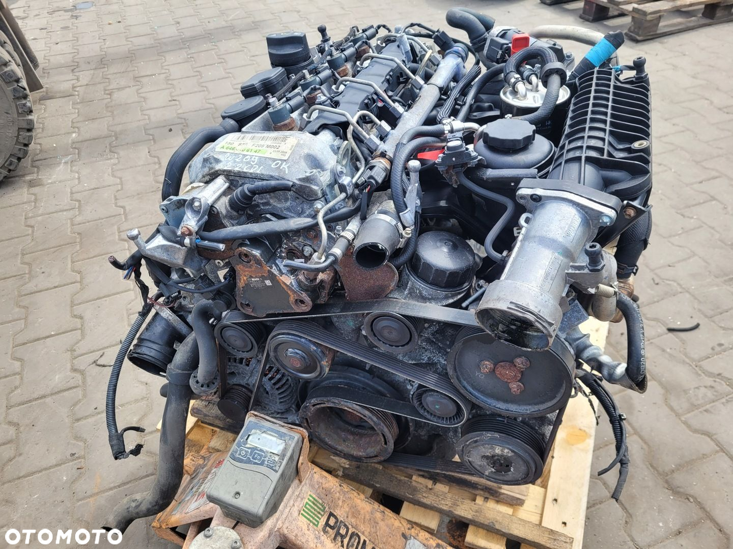 SILNIK 2.2 CDI MERCEDES W203 CLK 203 W209 646966 - 4