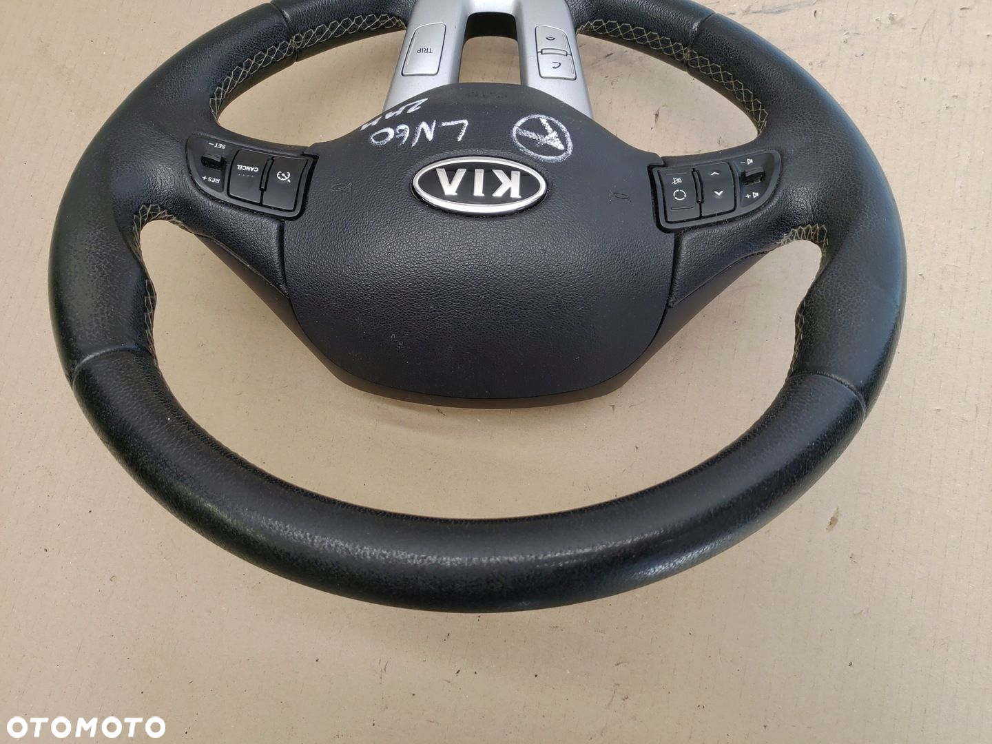 KIEROWNICA  AIRBAG PODUSZKA MULTIFUNKCJA SKORA KIA CEED I LIFT 2009-2012 - 8