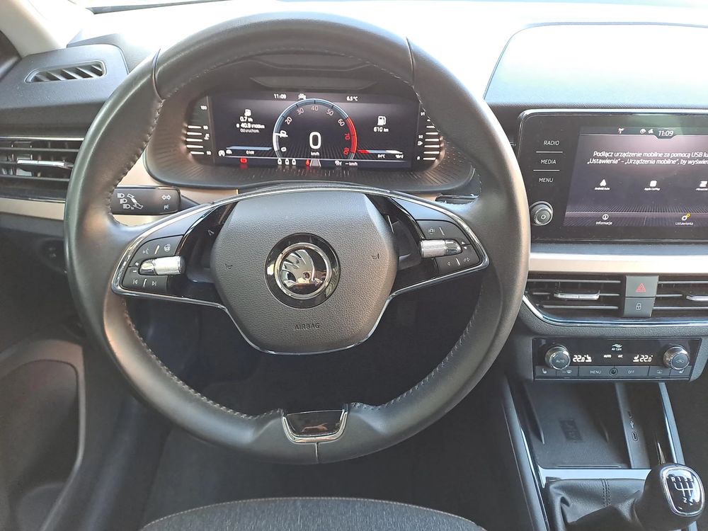 SKODA KAMIQ Style 1,0 TSI 110KM Virtual ACC Grzana Kierownica Salon Pl ASO