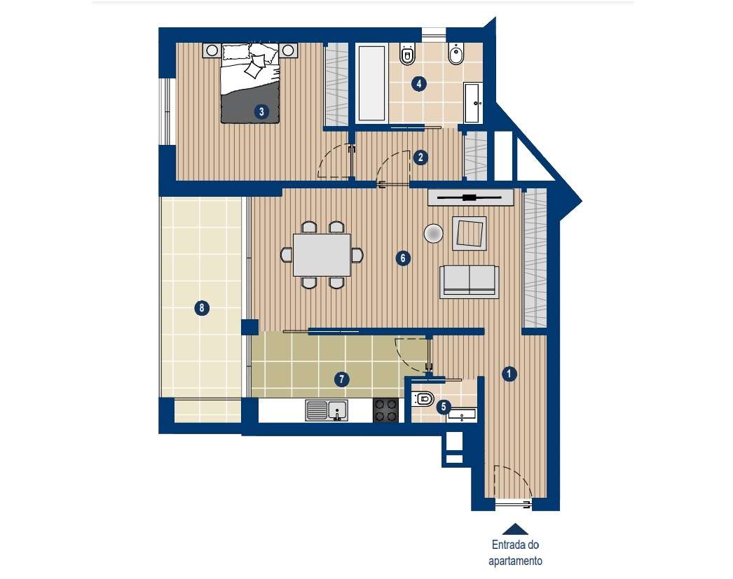 Apartamento T1, Praia da Rocha, Algarve-19