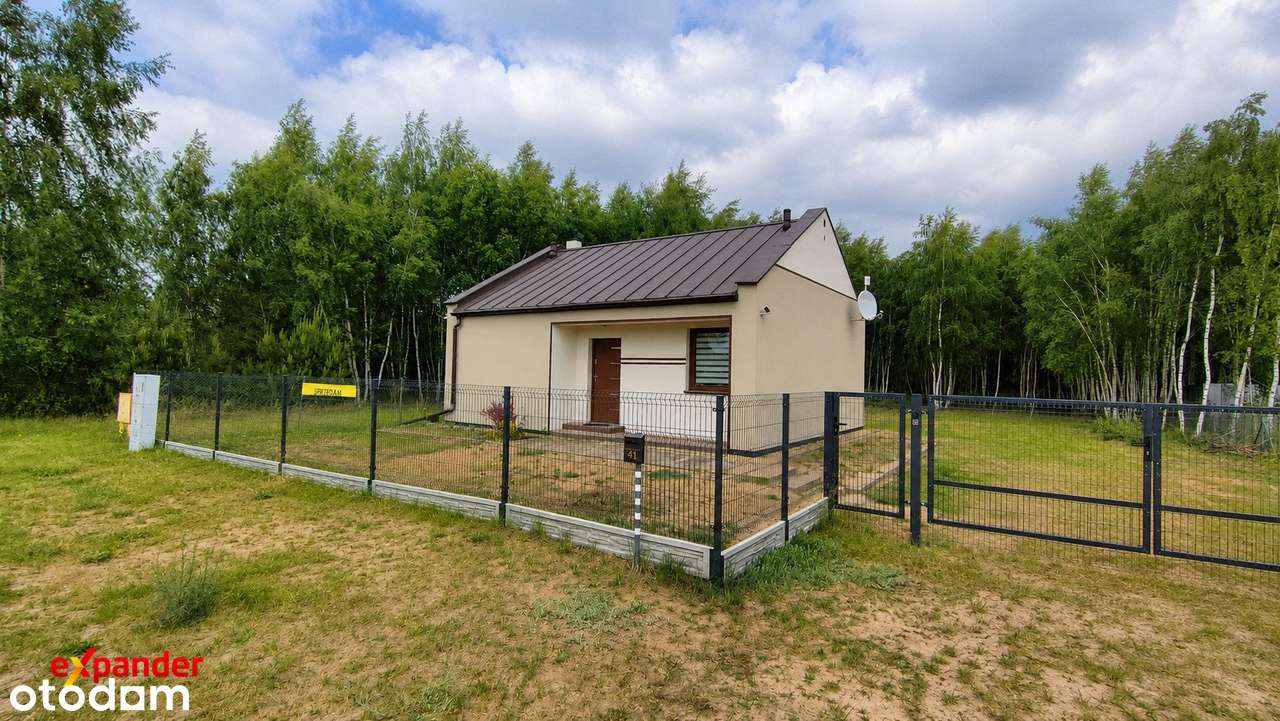 Nowoczesny dom całoroczny 51m2 w otoczeniu natury – Strzyżewo Paczkowe