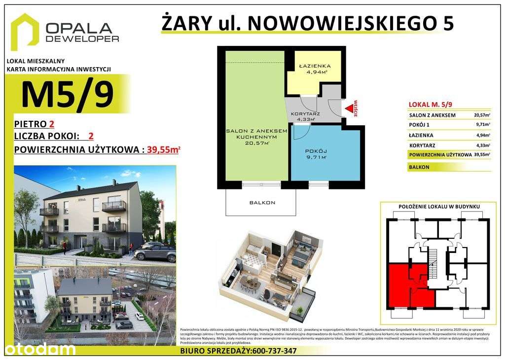 Nowa inwestycja Osiedle Muzyków za basenem Wodnik - Pełny obrazek: 5/7