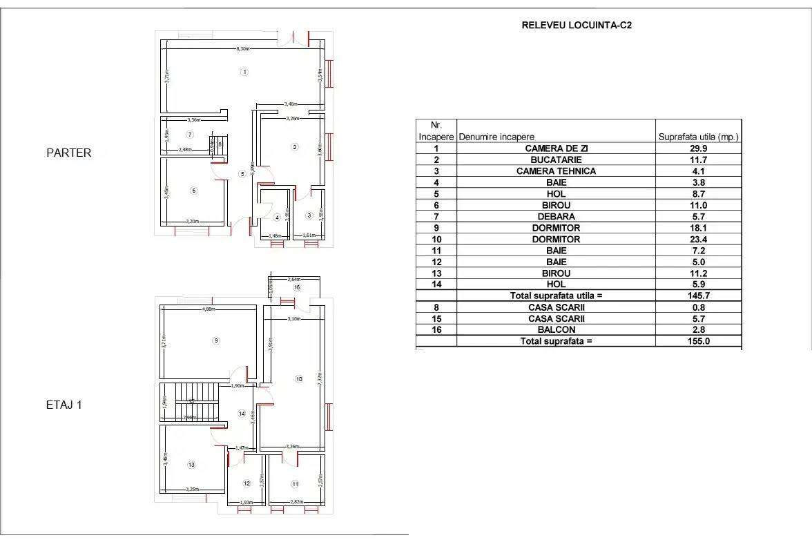 Vila | 5 camere | Curte 220  mp  | metrou 15 min | 175 mp util - Imagine principală: 4/19