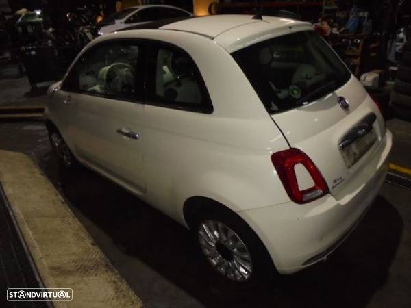 Carro MOT: 169A4000 CXVEL: C51451344 552722061 FIAT  500 2 FASE 2 2017 1.2I 69CV 3P BRANCO GASOLINA - 2