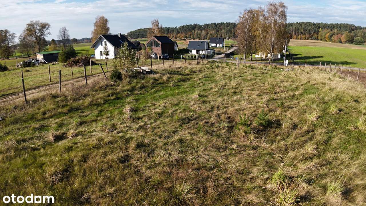 Działka budowlana 1014 m² – Zgorzałe –uzbrojona, asfalt, Jezioro 450 m-5