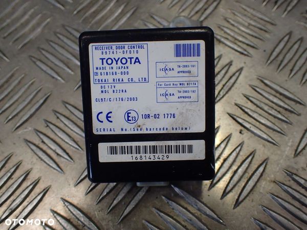 Sterownik Moduł Toyota 89741-0F010 61B168-000 RADOM - 1