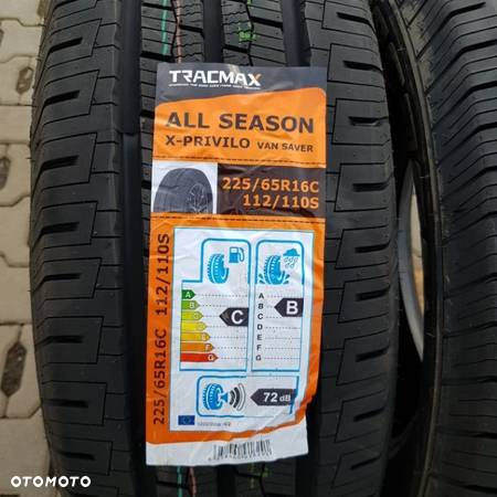 2x 225/65R16C Tracmax Van Saver All Season Nowa para opon całorocznych Poznań - 2