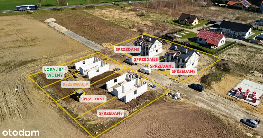 OSTATNIE WOLNE DOMY/aż 5 pokoi/2 łazienki/OGRÓD/bliźniak/ul. Reymonta