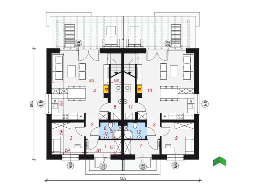 Nowoczesny dom 2026 | 101,5 m² | działka 600 m-6
