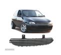 GRELHA FRONTAL PARA OPEL CORSA B 96-00 PRETO CROMADO - 3