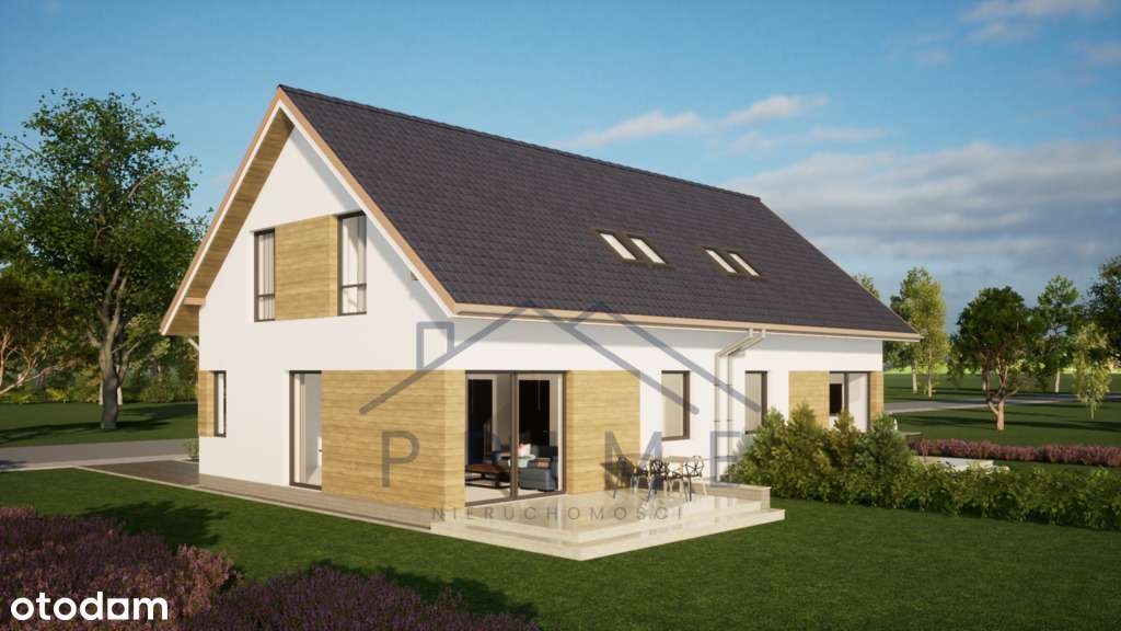 NOWA CENA/Bliźniak 103,8m²/625m² działka/Grzędzice - Pełny obrazek: 1/7