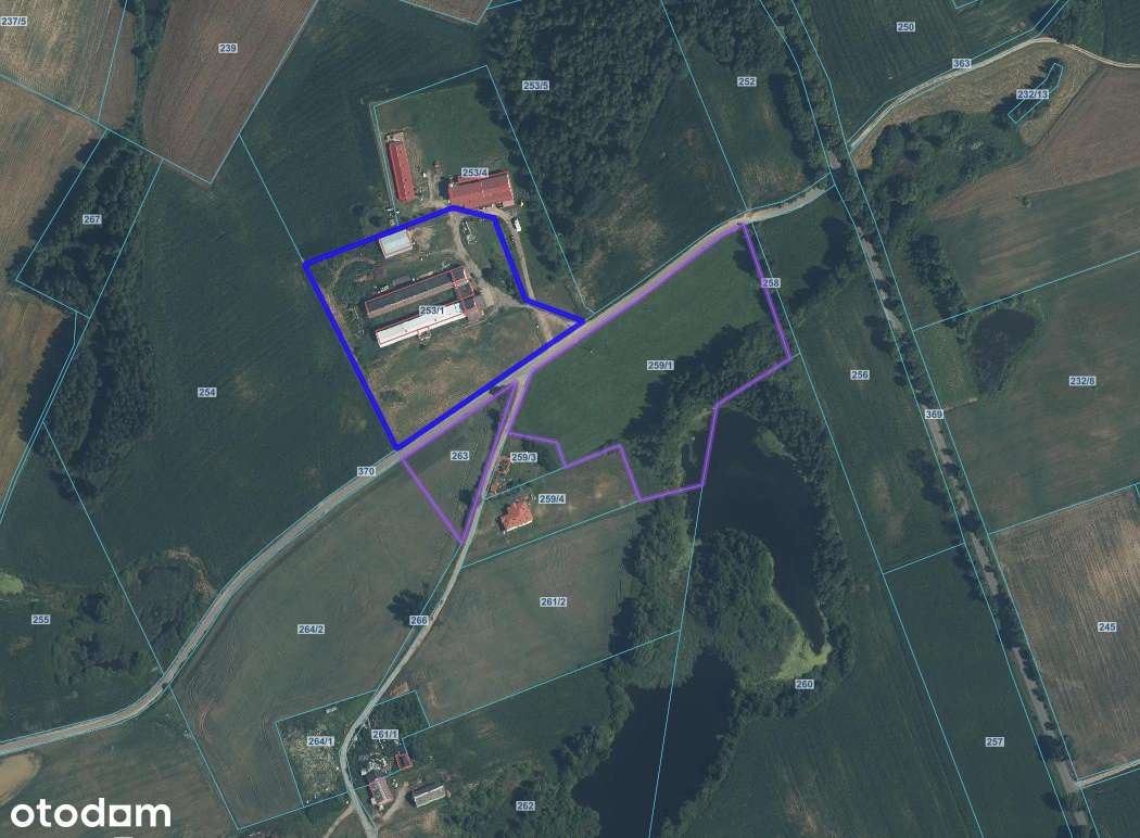 Budynki magazynowe, dom i grunty rolne LICYTACJA - Pełny obrazek: 5/6