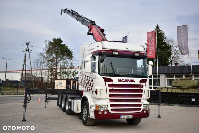 Scania R480 Fassi F 455 8x4 TRIDEM HDS Żuraw Crane Kran Euro 5 - 7