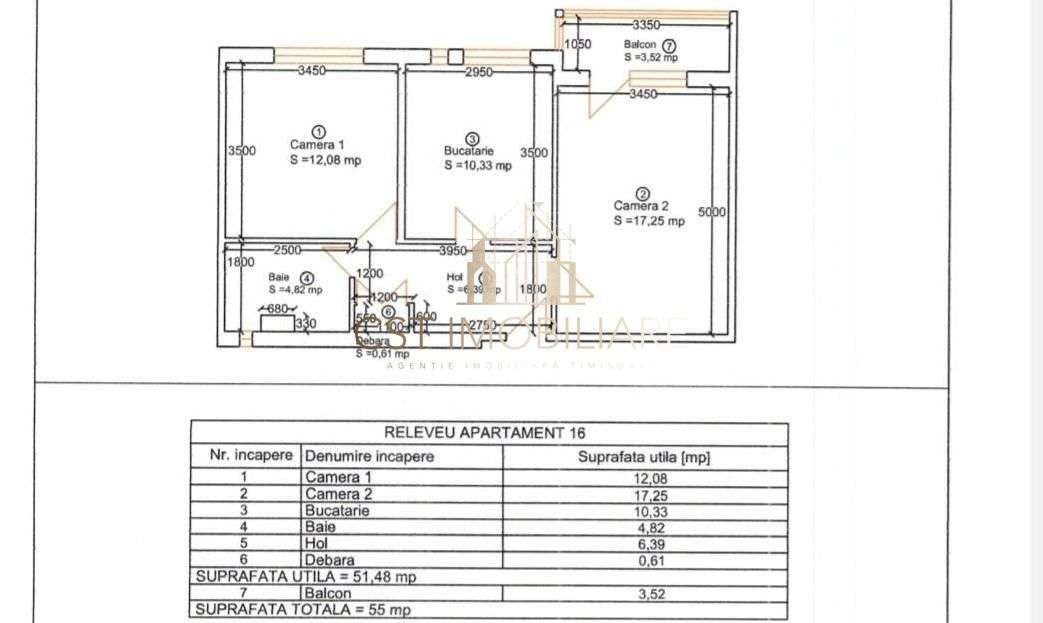 Apartament cu 2 camere / Calea Aradului / Decomandat-10