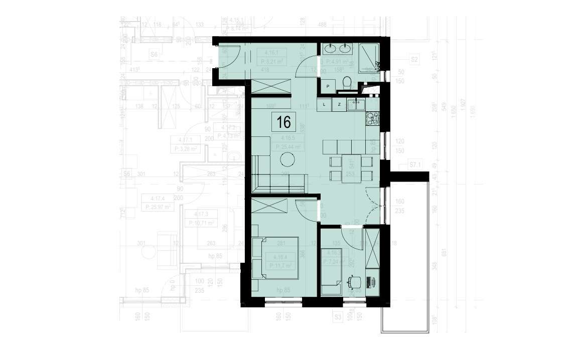 Nowe mieszkanie z zapierającym dech w piersiach widokiem na góry!-11