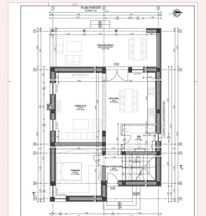 CASA LAZU | 500 MP | 199 MP CONSTRUITI | 4 DORMITOARE | - Imagine principală: 5/5