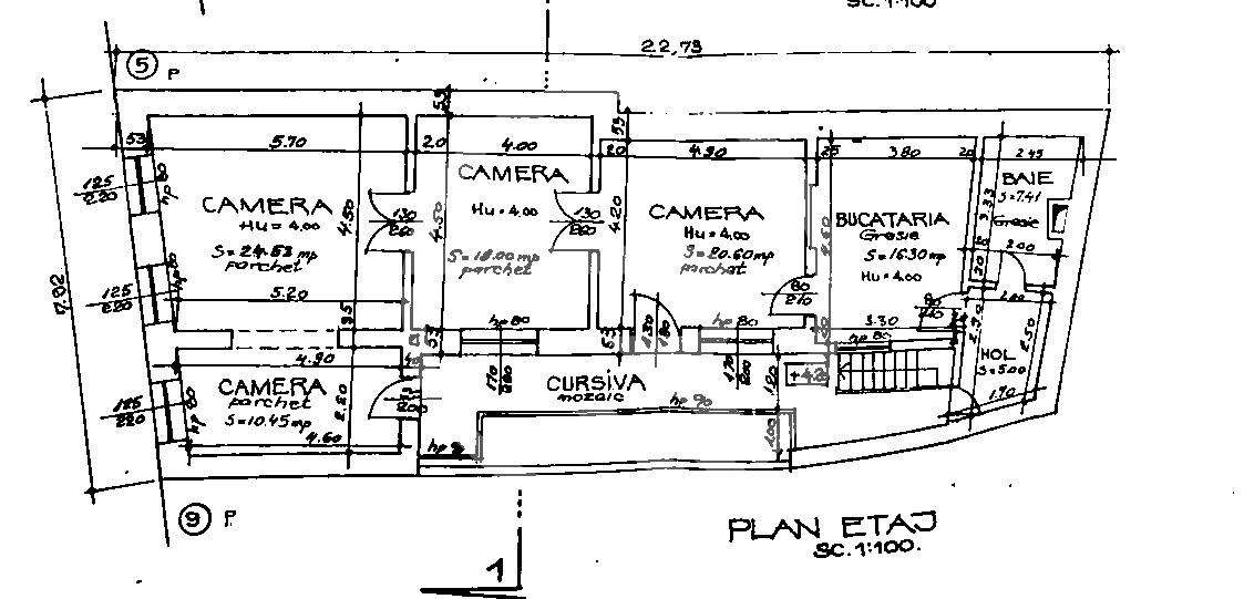 Cladire situata in zona Ultracentrala, S+P+E+M!-9