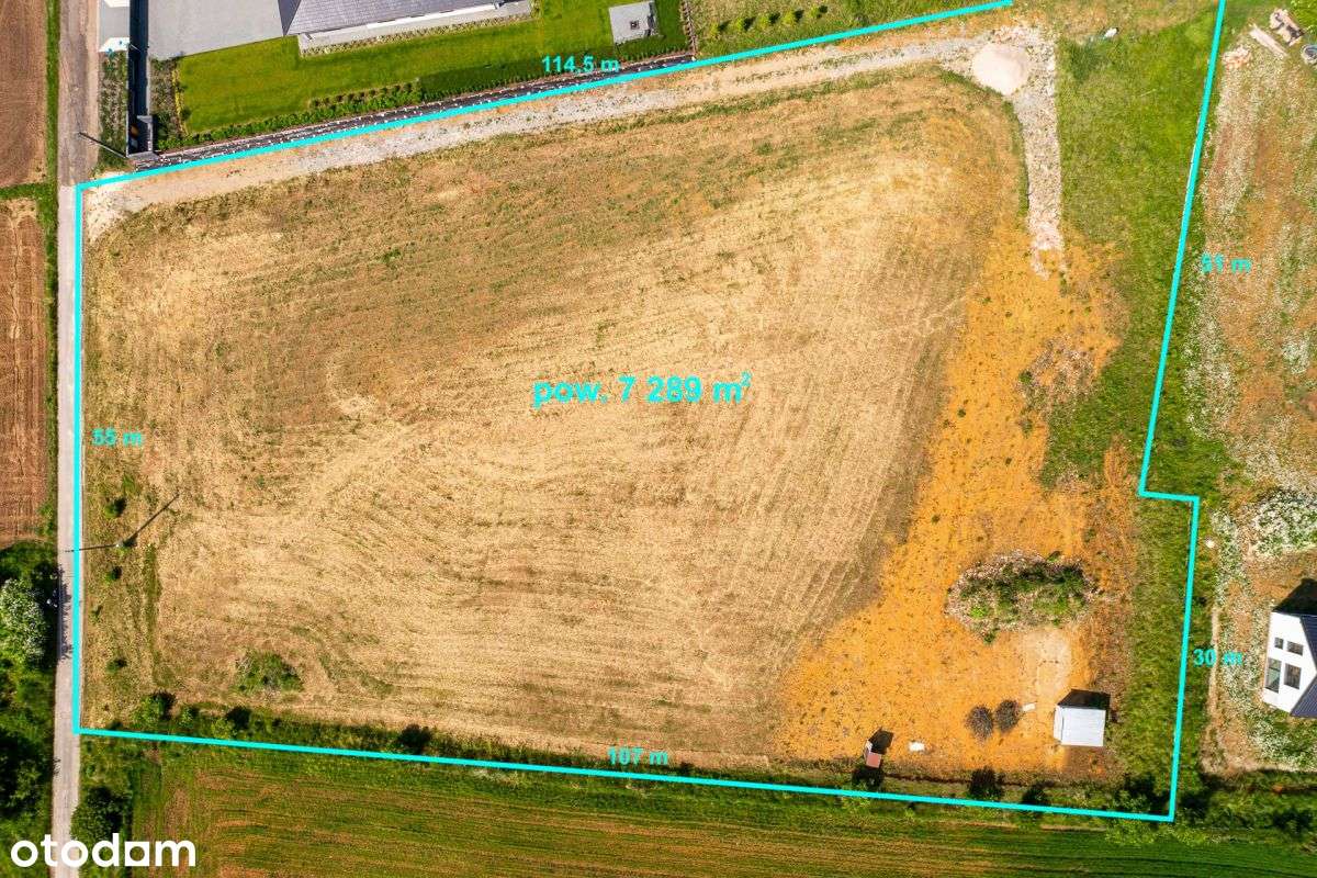 Działka inwestycyjna Kraków sielska okolica - Pełny obrazek: 2/13