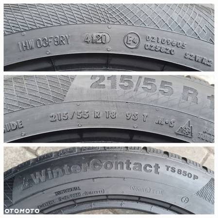 Continental WinterContact TS 850 P 215/55R18 95 T - 6