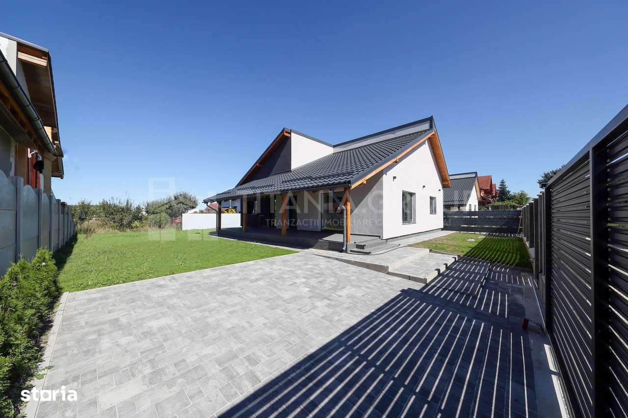 Casa moderna cu 3 camere, toate utilitatile - Harman, Brasov-1