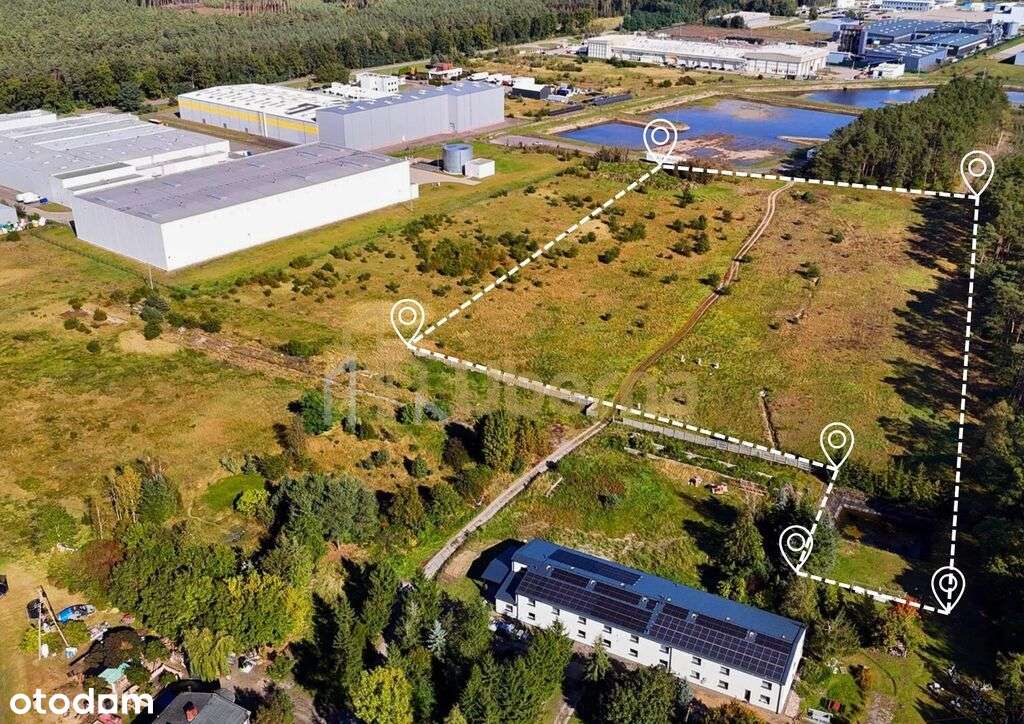 Działka przeznaczona  pod produkcję, magazyny-4