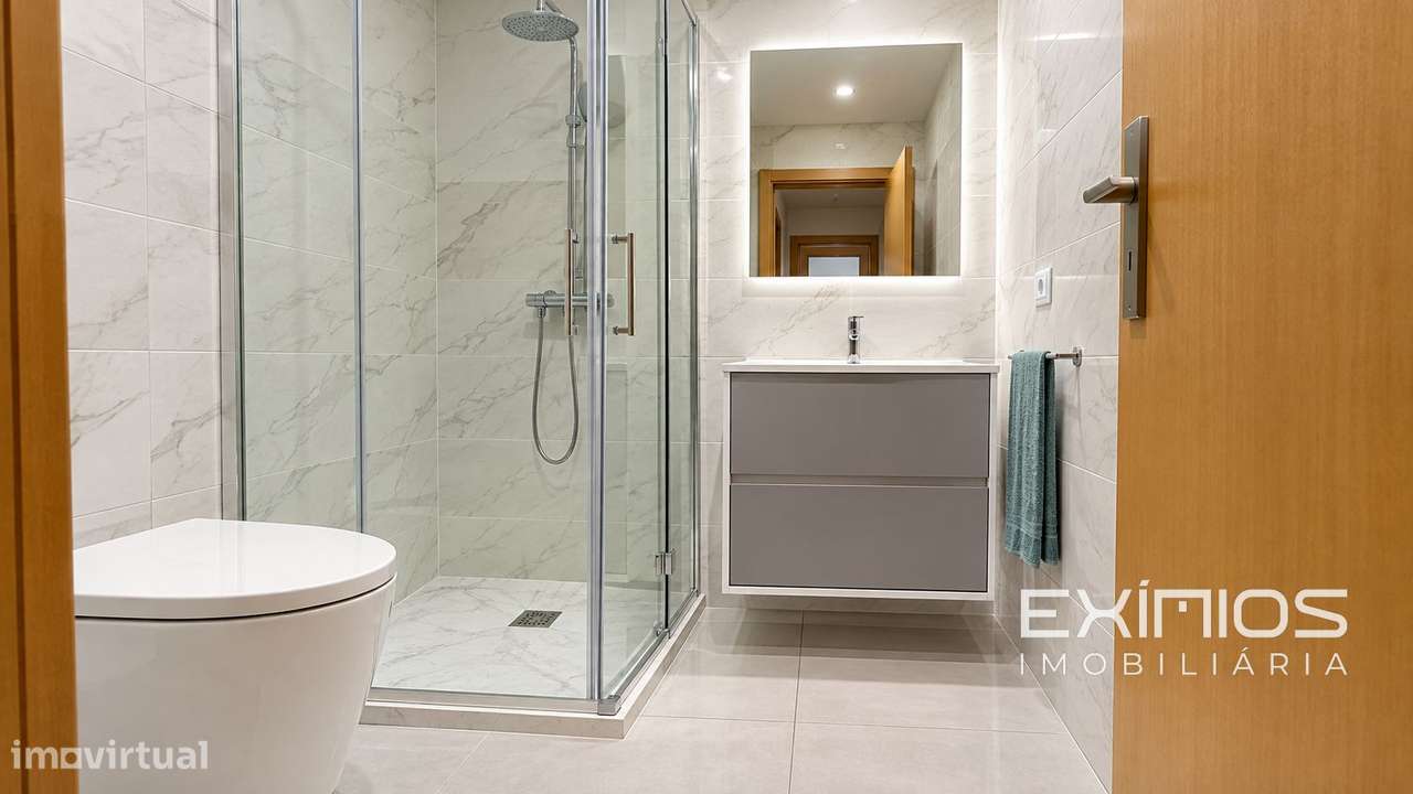 Apartamento T3 remodelado e com garagem, em Vila do Conde-22