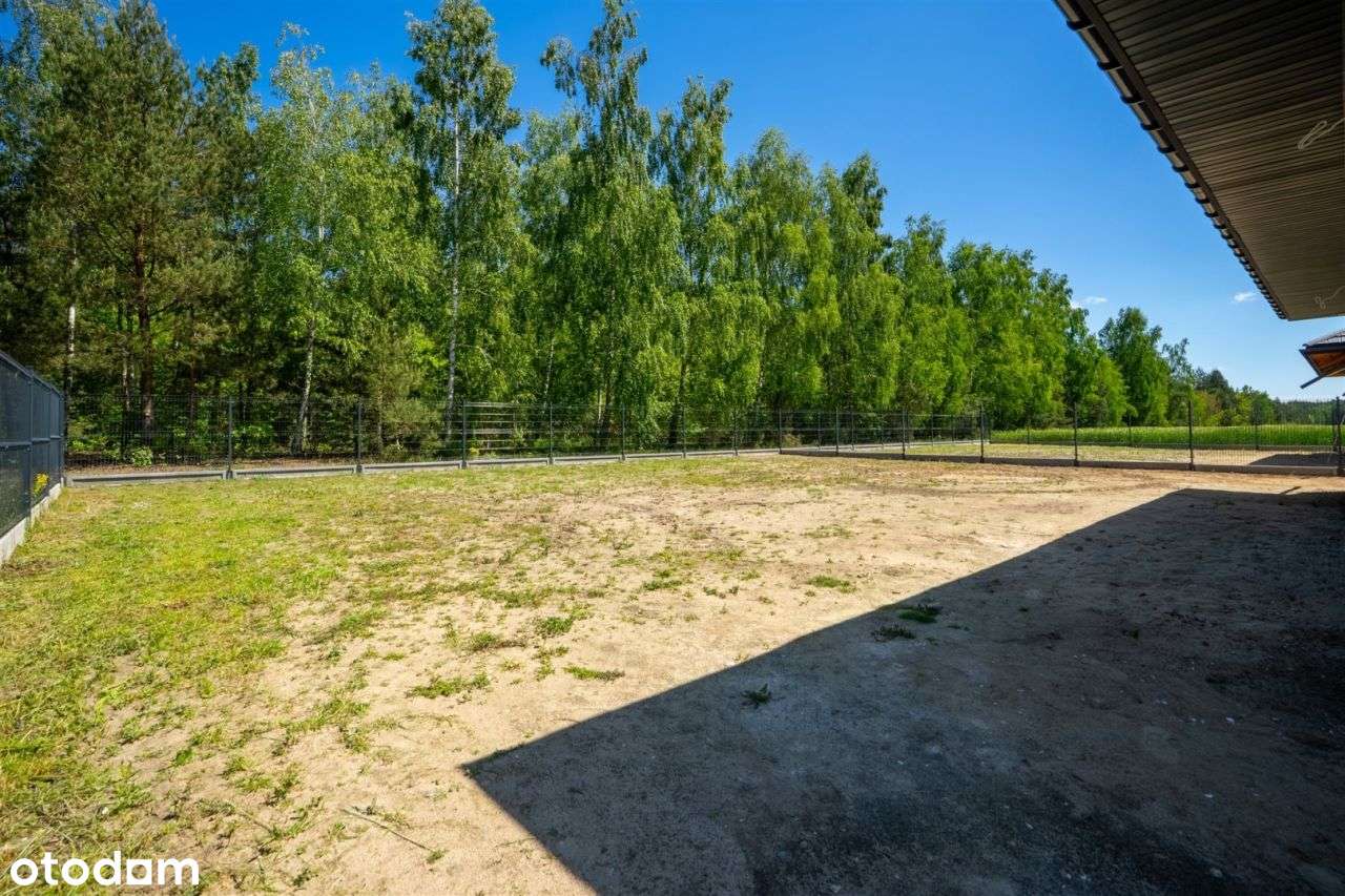 Dom parterowy obok lasu Stan dewelop Działka 1000-18