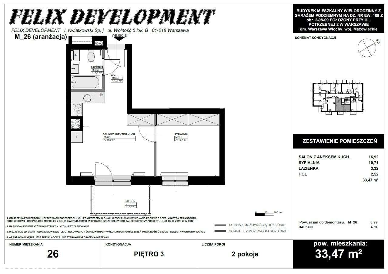 Ostatnie dostępne 2 pokoje, klucze na już, 15 minut do Centrum - Pełny obrazek: 2/7