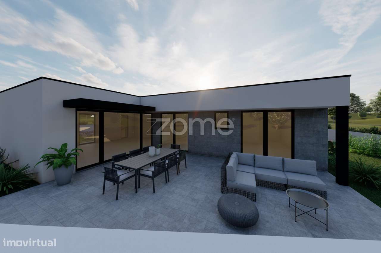 Lote Urbanizável com projeto aprovado para moradia isolada T4. - Grande imagem: 2/15