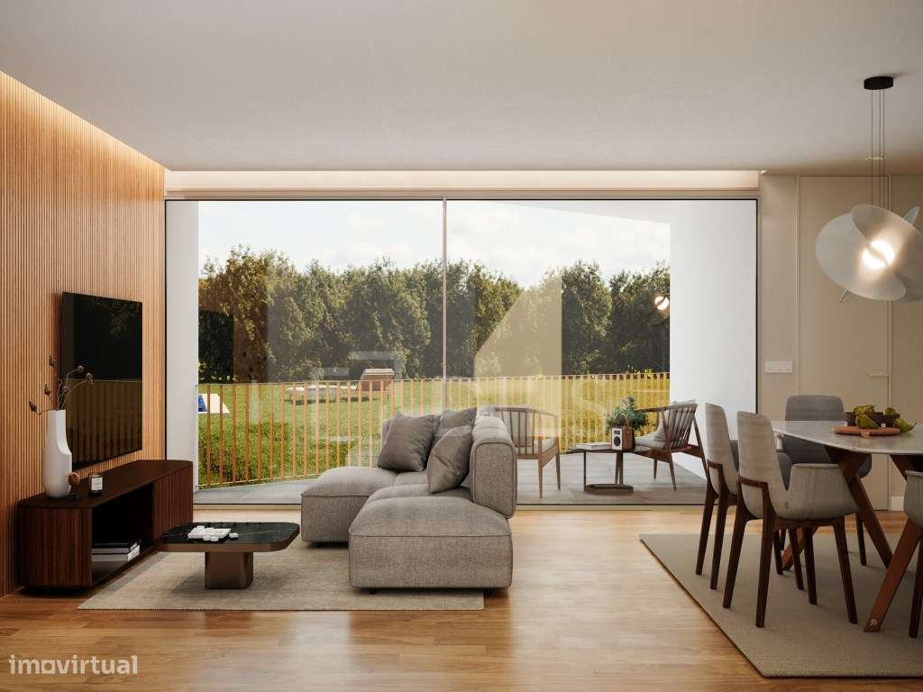 Apartamento T1+1 com varanda em novo empreendimento no Porto - Grande imagem: 4/46