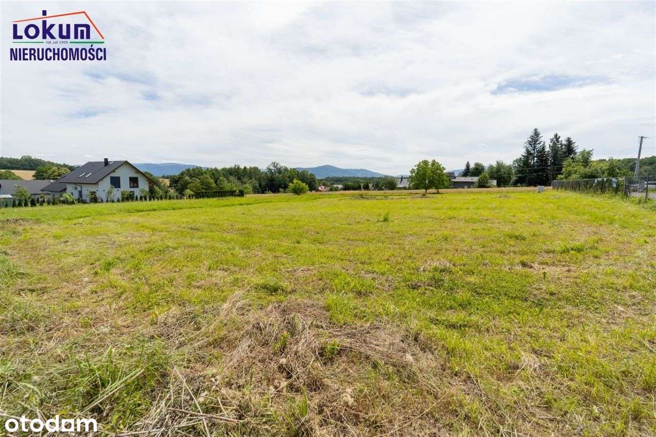 Działka blisko Skoczowa, widok na góry, media - Pełny obrazek: 5/15