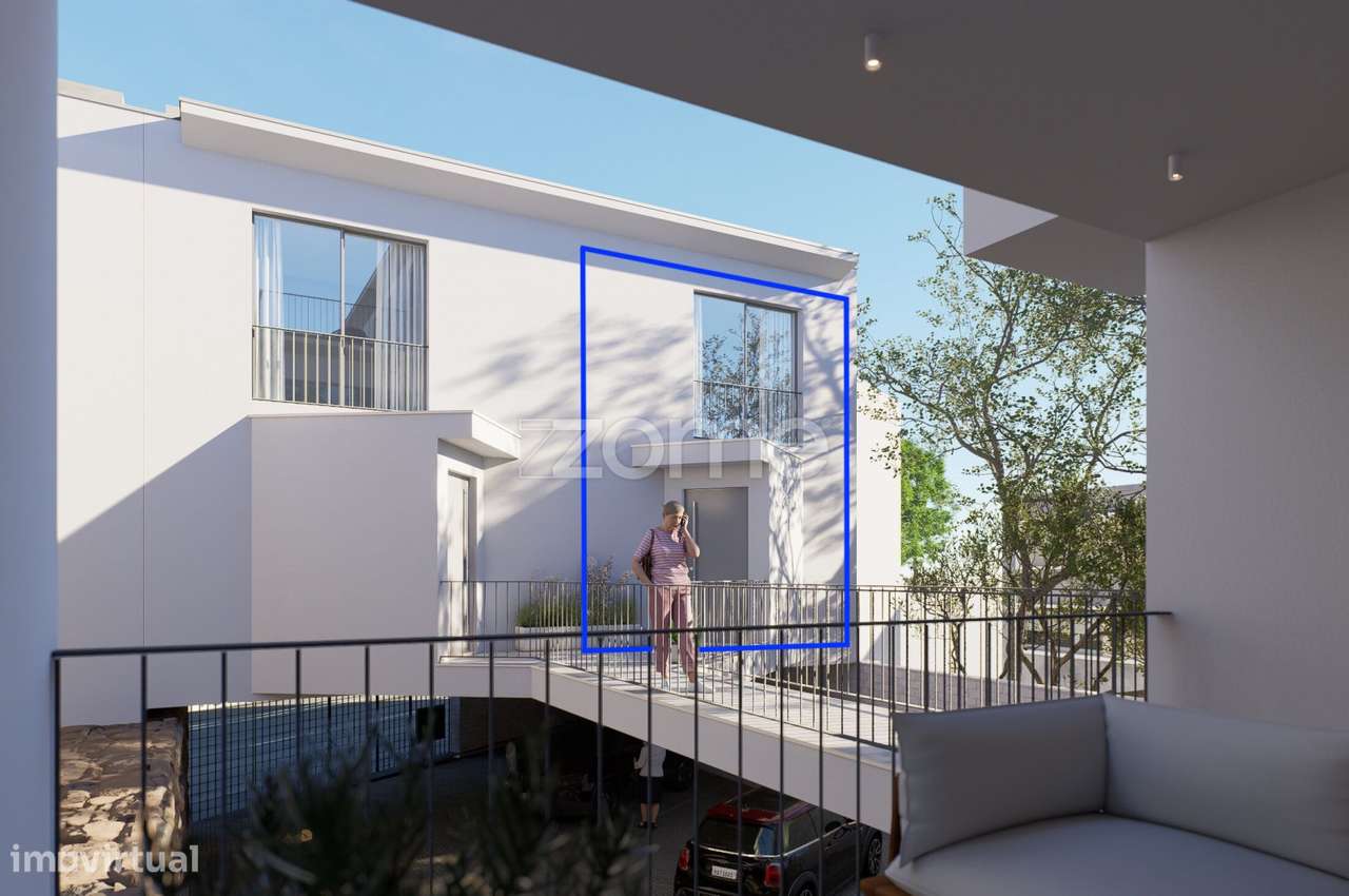 T2 Duplex Novo com 2 varandas em V N Gaia | Estacionamento|Elevador - Grande imagem: 3/12