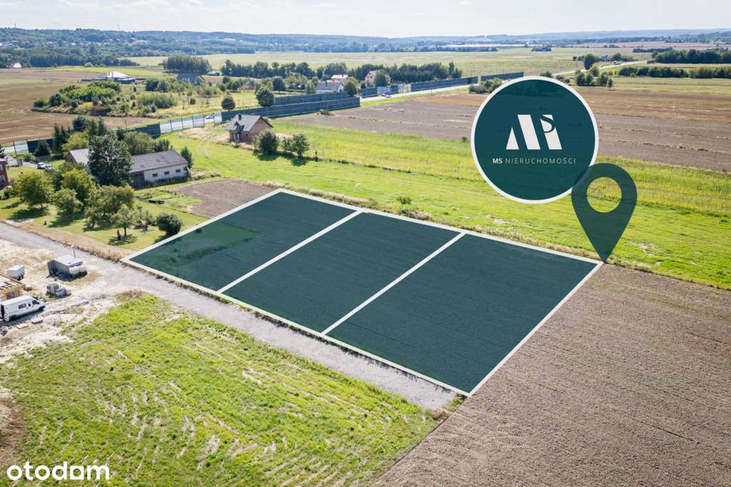 Działki budowlane 15 arów – Dąbrowa k. Rzeszowa - Pełny obrazek: 2/8