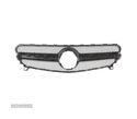 GRELHA FRONTAL PARA MERCEDES CLASE A W176 15-18 LOOK AMG PRETO BRILHANTE - 2