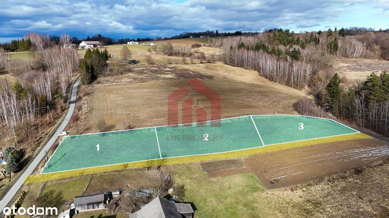 Przy lesie i widokowe działki z Wz, Uzbrojone-17