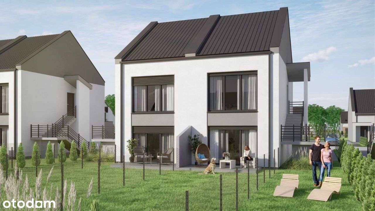 2 pokoje o pow. 42 m2, taras, duży ogród, 2 miejsca parkingowe - Pełny obrazek: 5/8