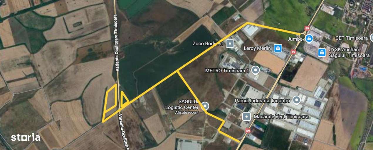 Teren extravian industrial - 5h - Calea Sagului - Imagine principală: 3/4