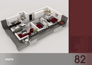 Apartament 3 camere -METROU-TITAN - PARC I.O.R