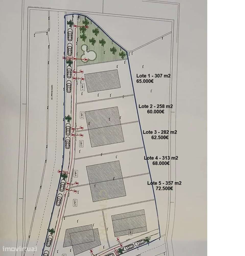 Lote para construção de moradia individual, Vilar de Figos, Lote1 - Grande imagem: 2/17