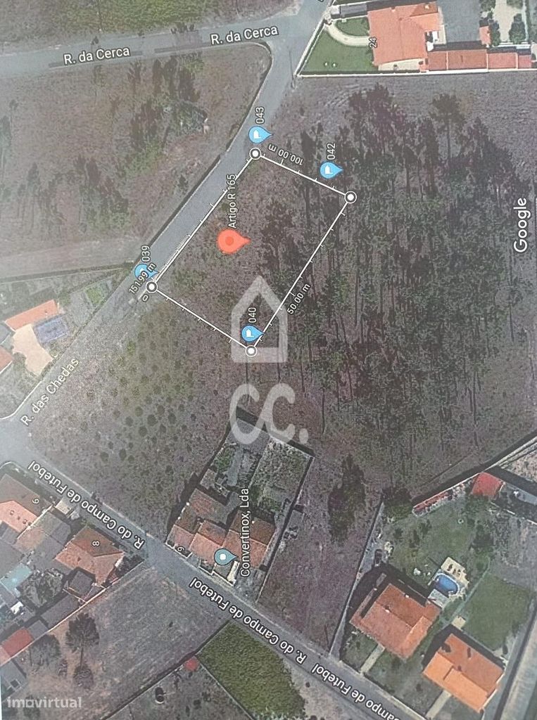 VIEIRA DE LEIRIA---Vende-se terreno com a área de 1350 m2, com viabili