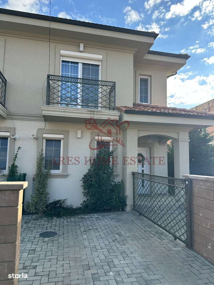 Casa in stil mediteranean, ultrafinisată 5 camere, 3 bai + curte.-7