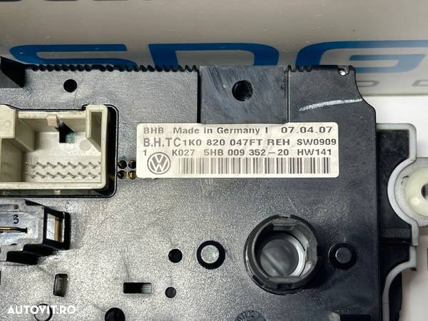Climatronic Panou Comanda AC Aer Conditionat Clima Volkswagen Jetta 2006 - 2011 Cod 1K0820047FT [1066] - 8