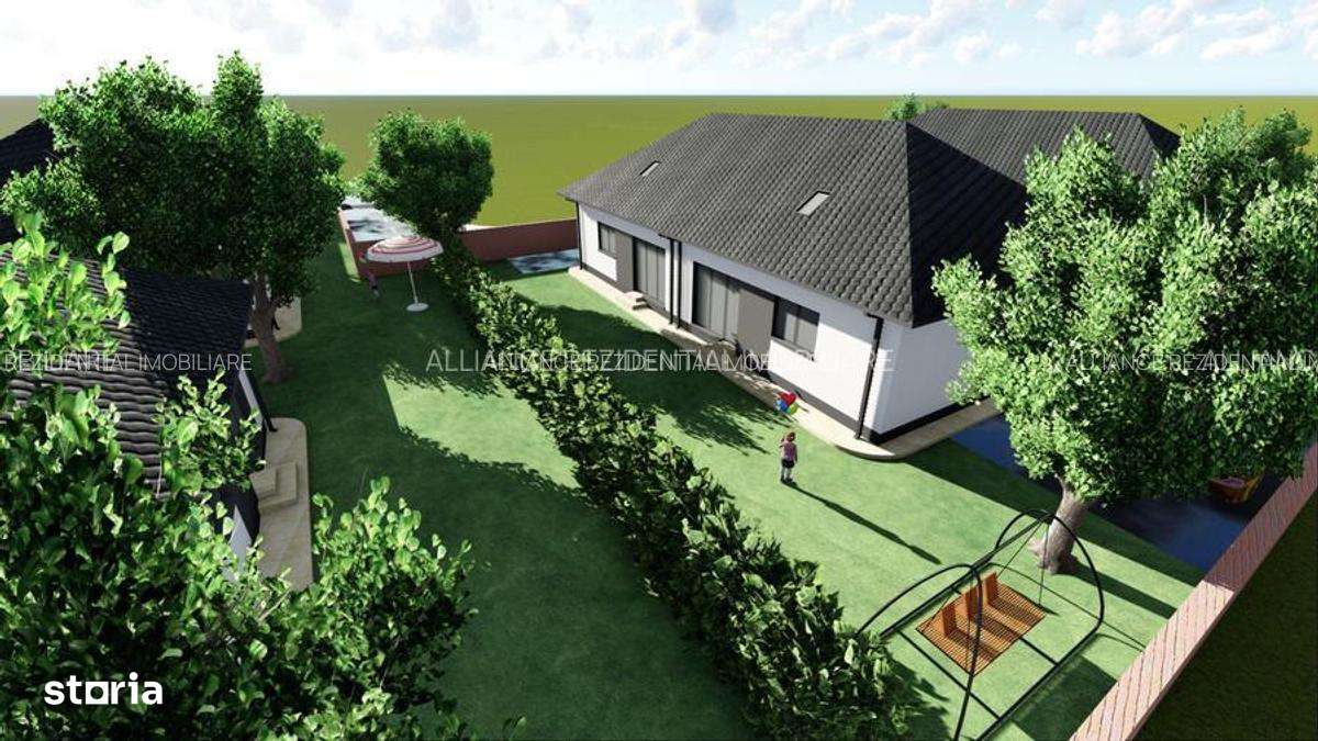 casa 3 camere si 2 locuri de Parcare Teren - Imagine principală: 5/5