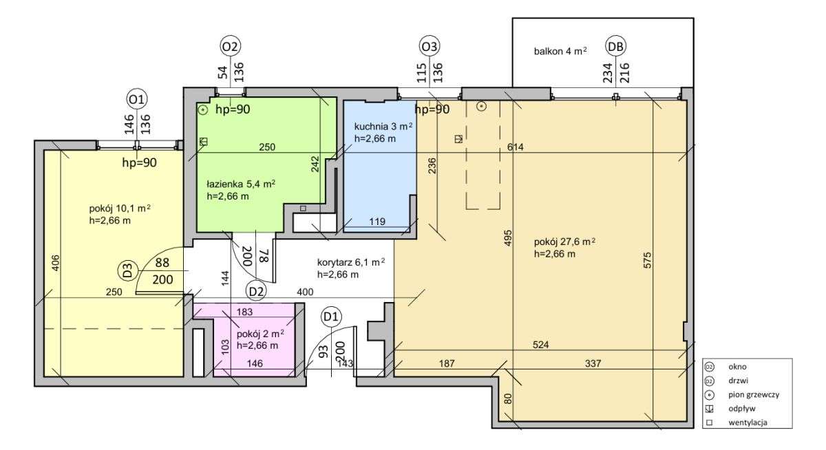 2 Pokojowe mieszkanie | doskonała lokalizacja-14