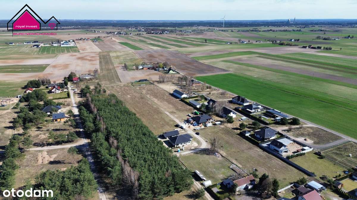 Działki W Ślesinie, przy lesie, 200m do jeziora-7