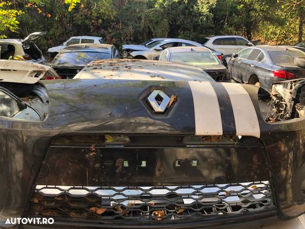 Bara fata Renault Twingo 2 GT negru cu proiectoare - 8
