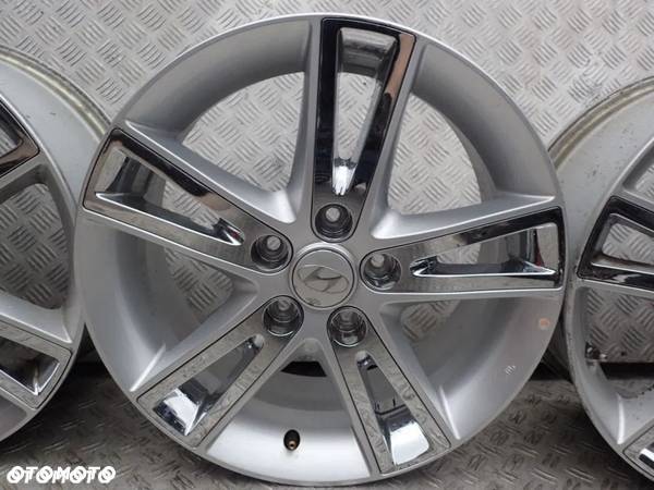 FELGI ALUMINIOWE HYUNDAI i30 i40 iX20 iX35 5X114,3 7JX17 ET58 52910-2L310 RADOM - 4