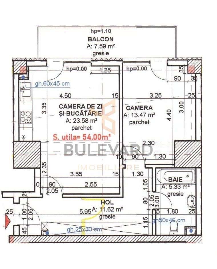 Comision 0. Apartament 2 camere la cheie in bloc nou!-17