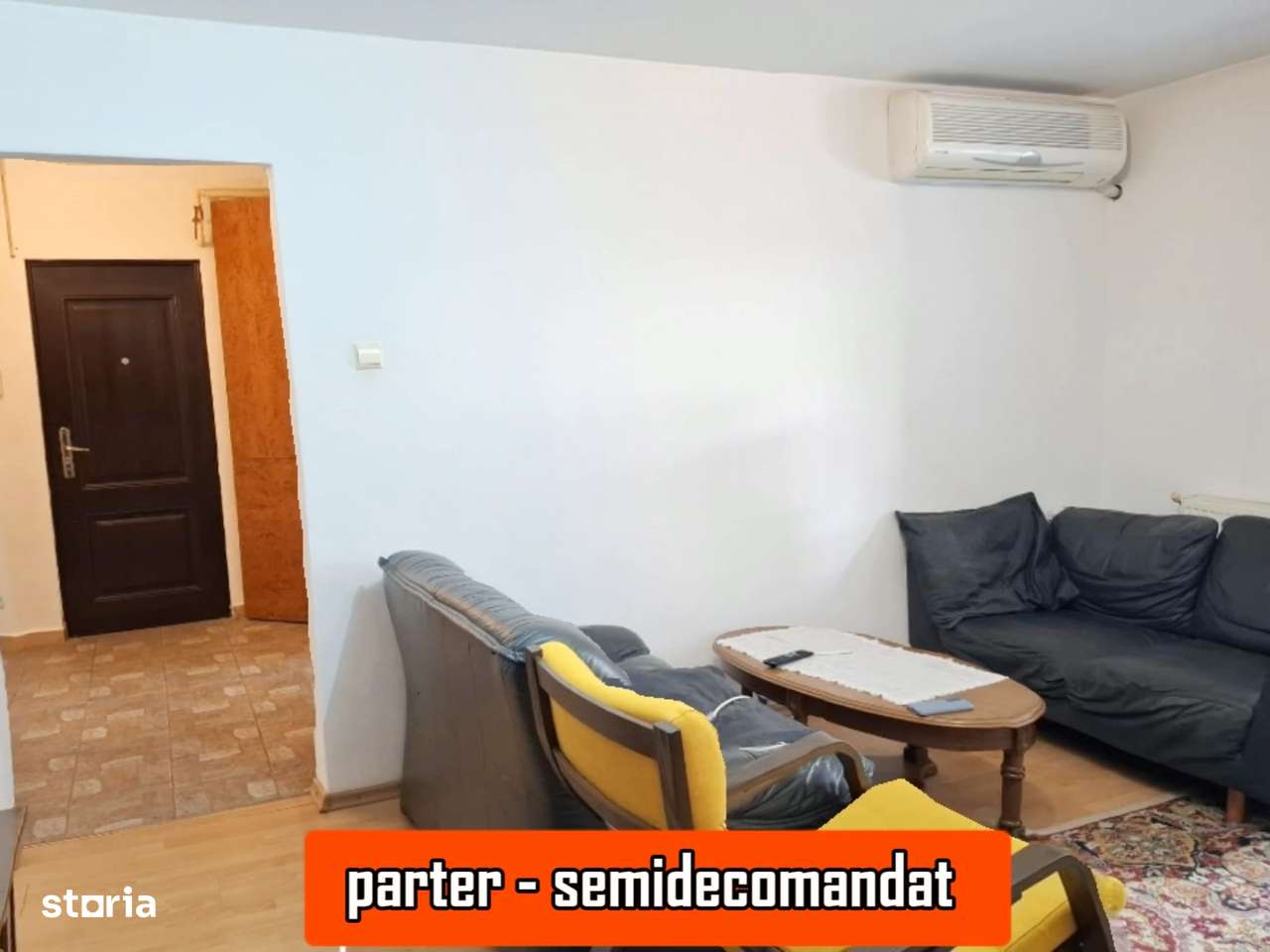 apartament 3 camere , parter cu balcon, mobilat - Imagine principală: 4/6