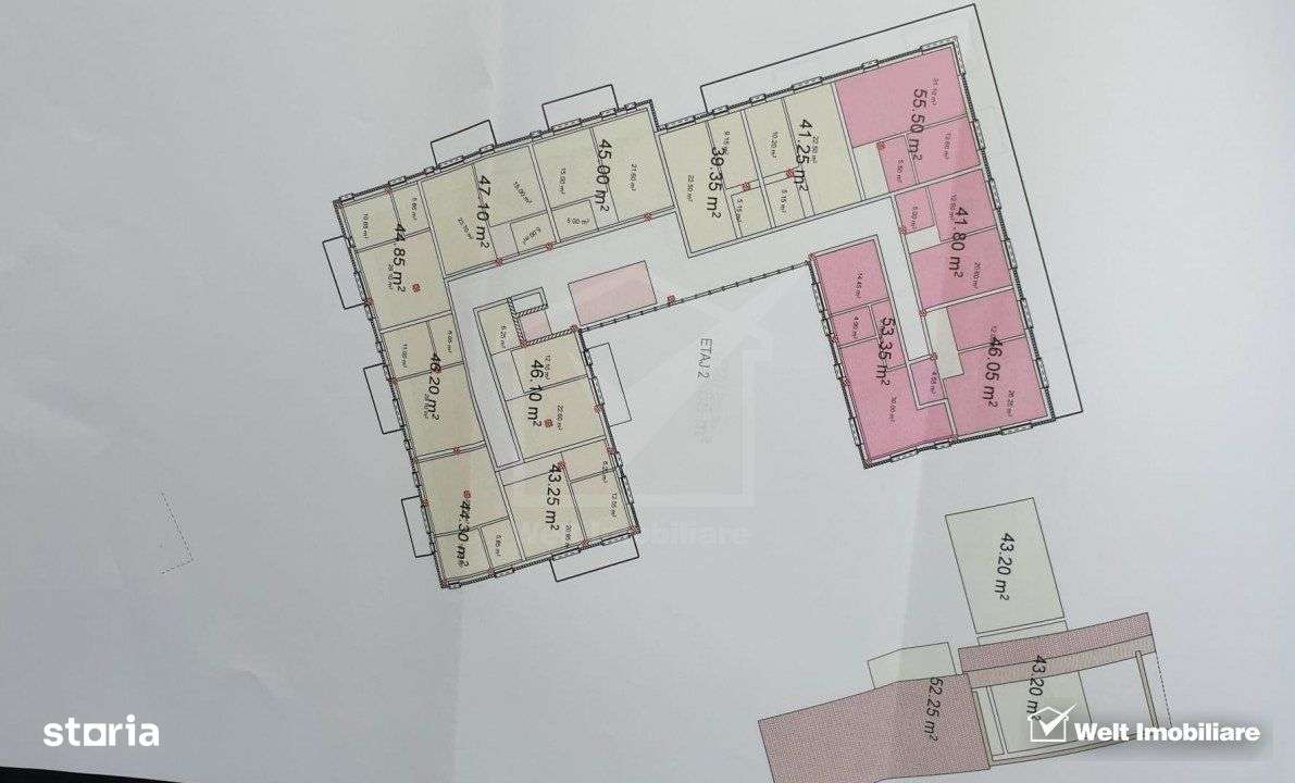 Apartament 2 camere, balcon, zona centrala, constructie noua - Imagine principală: 4/4